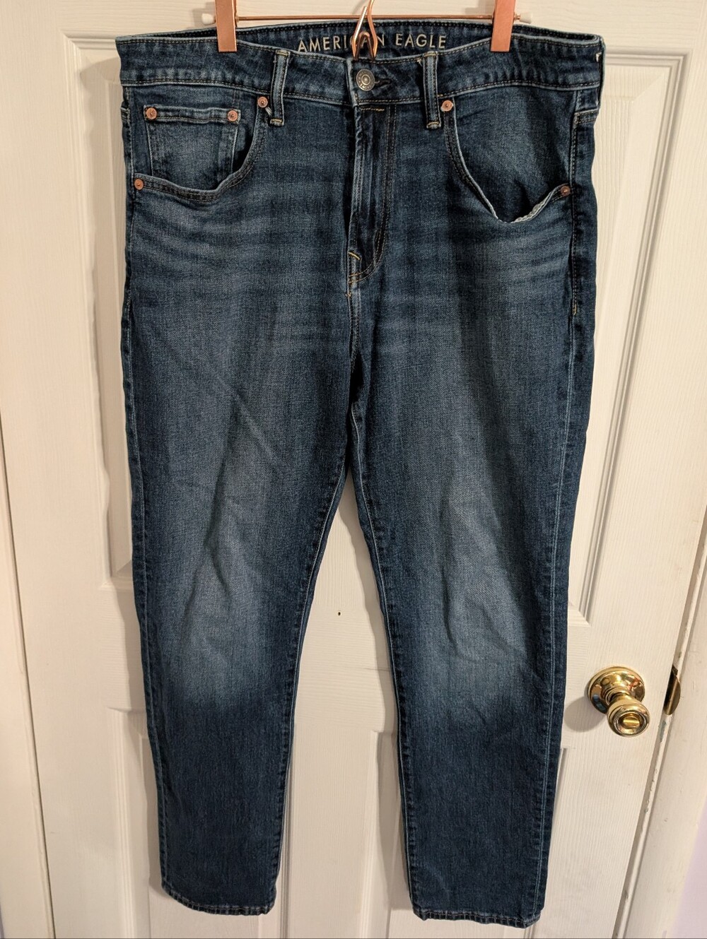 American Eagle Mens Jeans Blue Athletic Fit Size 34x31